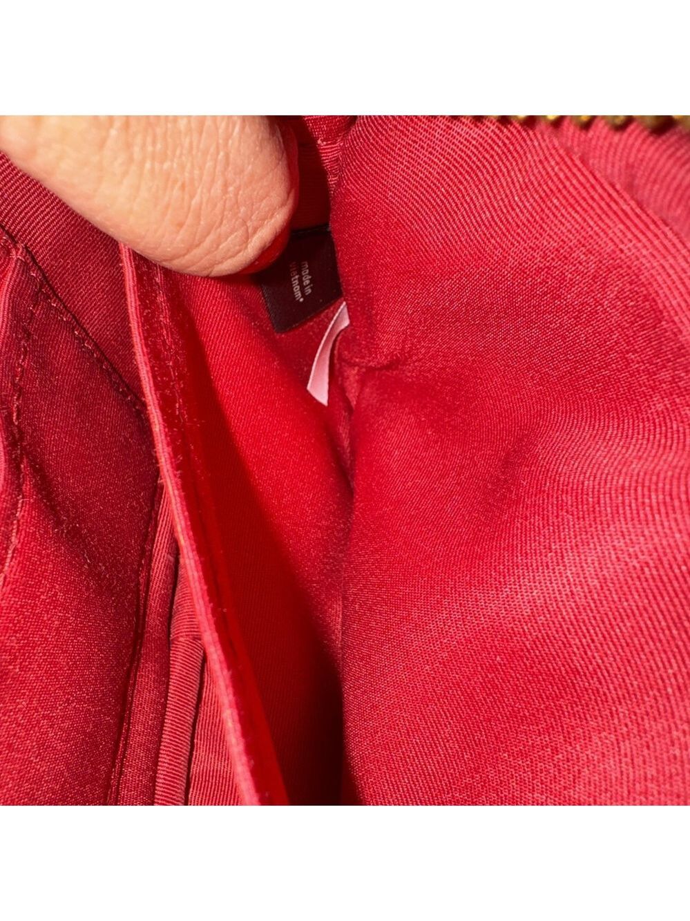Coach Convertible Belt Bag in Signature Canvas Red - Picture 12 of 12